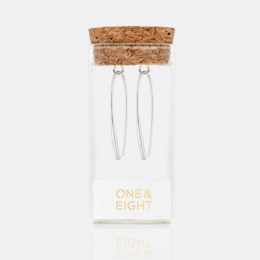 One & Eight Maya Earrings - Silver