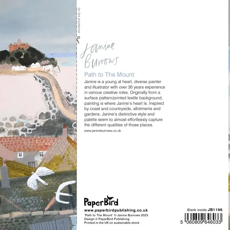 Greetings Card - Path To The Mount