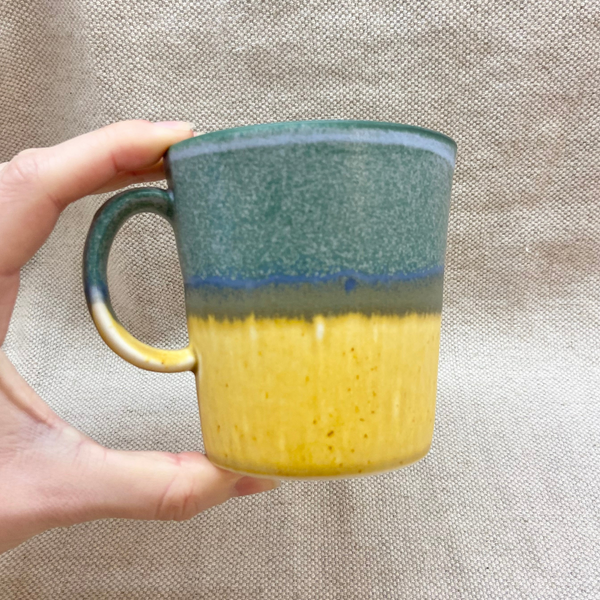 SGW Lab Mug Mustard Green