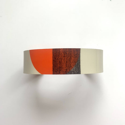 Jenni Douglas Balance Narrow Cuff Bracelet - Orange Arc