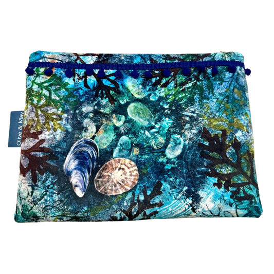 Olive & May Zip Pouch - Rockpool
