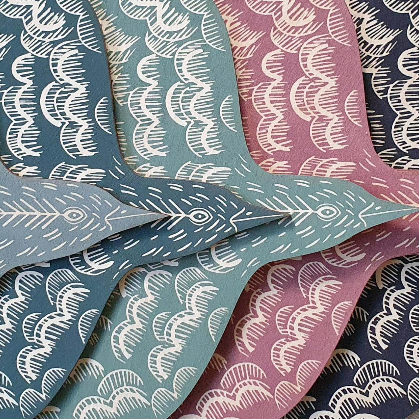 Kate Millbank Hanging Blackbird - Navy