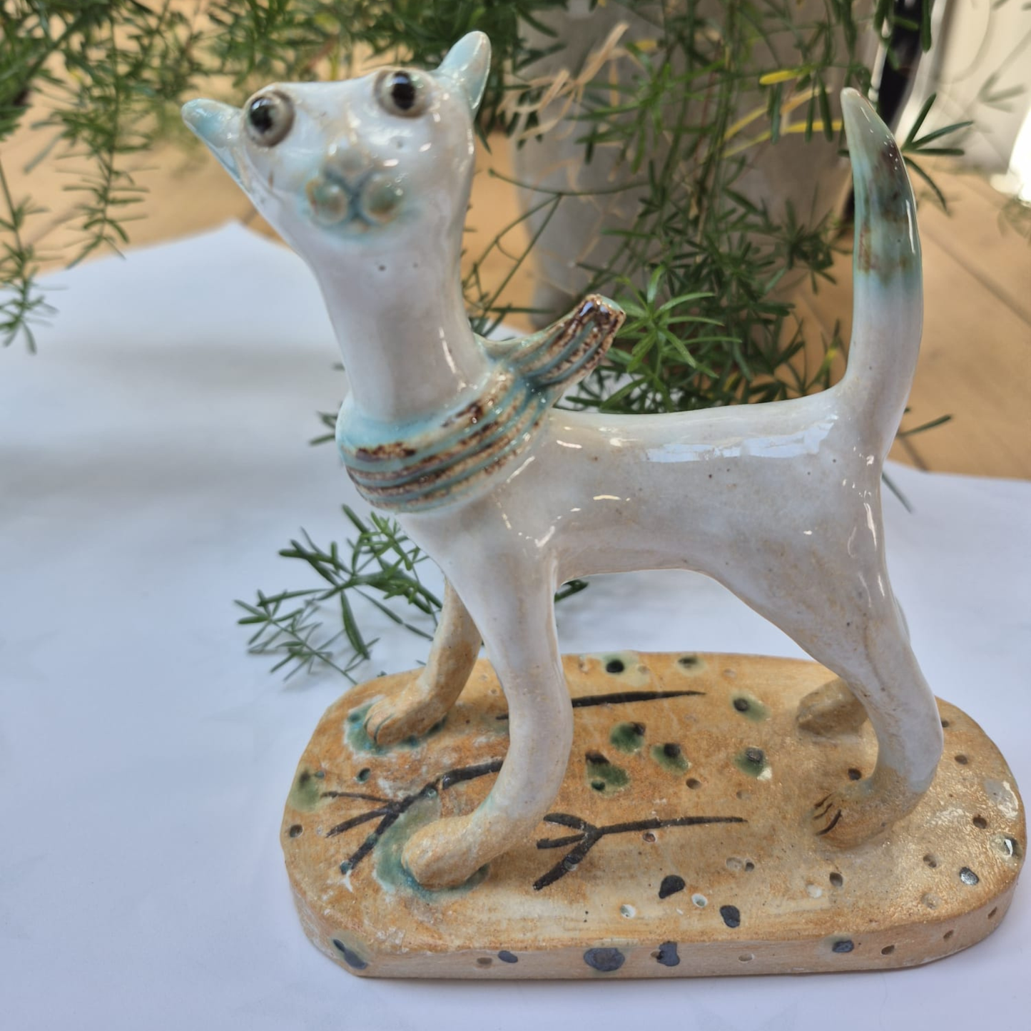 Shelagh Spear Standing Cat SS221