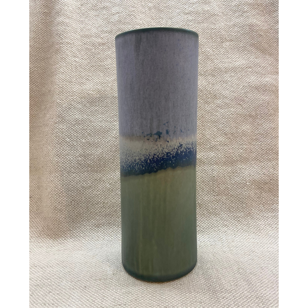 SGW Lab Cylinder Vase Large Lilac Olive