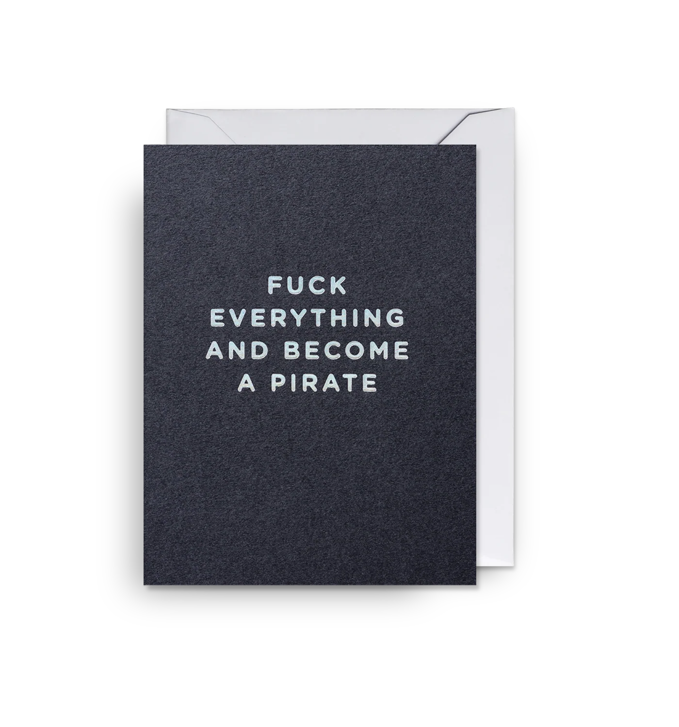 Lagom Mini Greeting Card - F*ck Everything