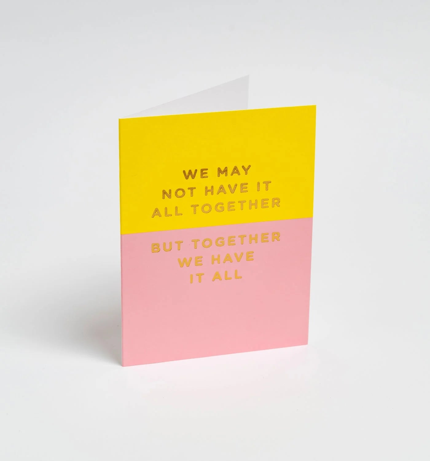 Lagom Mini Greeting Card - Together We Have It All