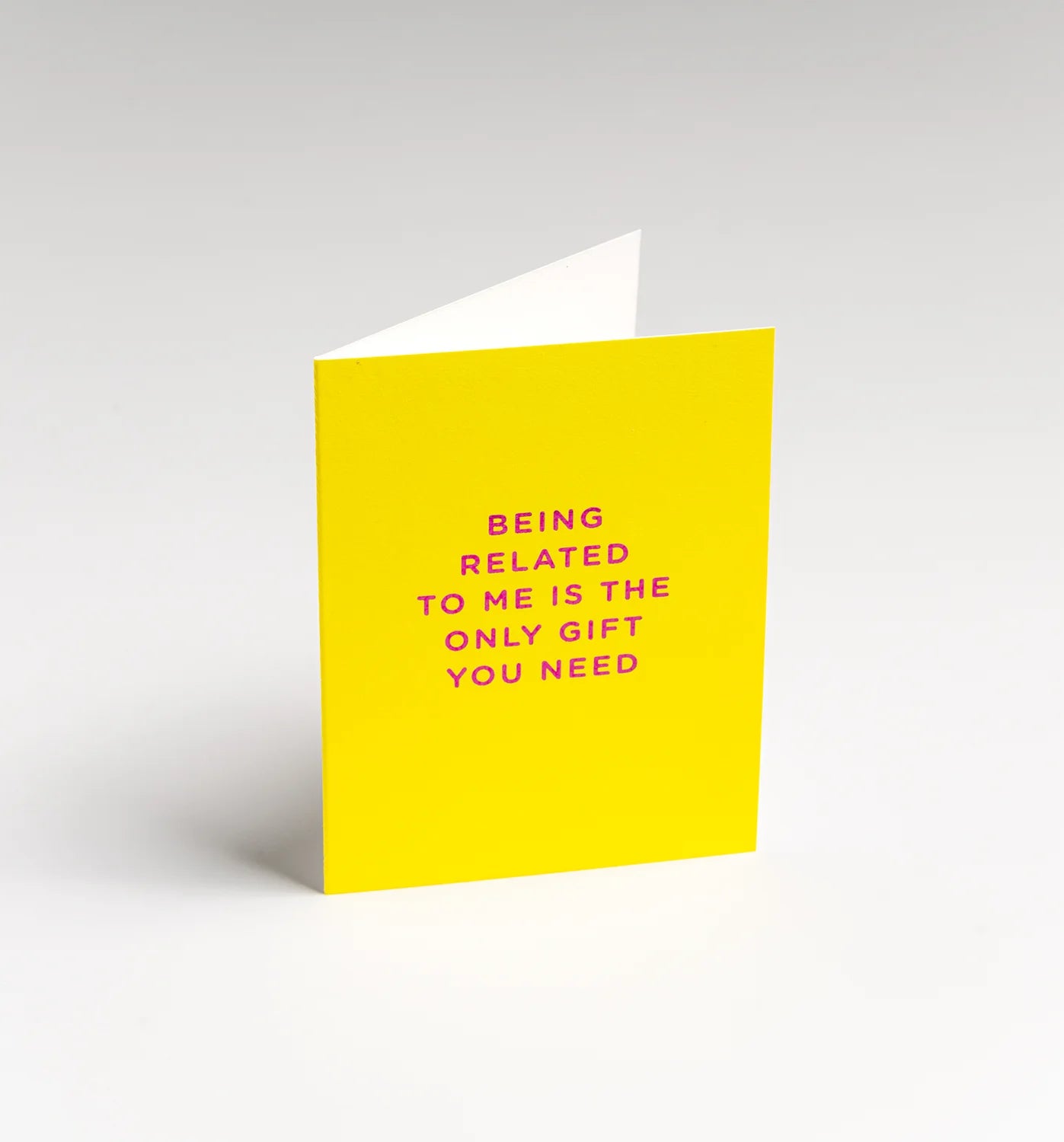 Lagom Mini Greeting Card - The Only Gift You Need