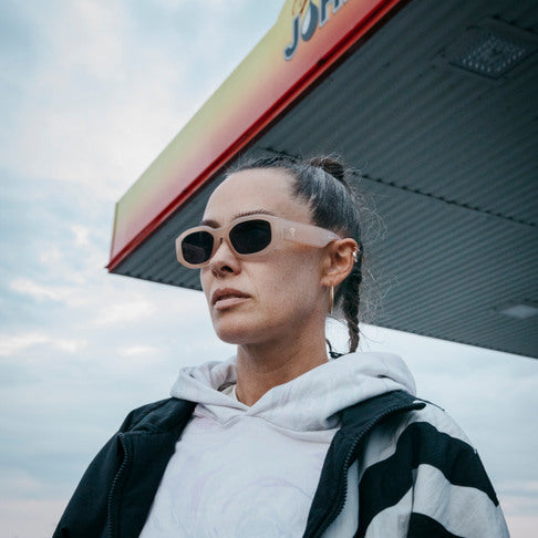 CHPO Brooklyn Sunglasses - Milky Tea