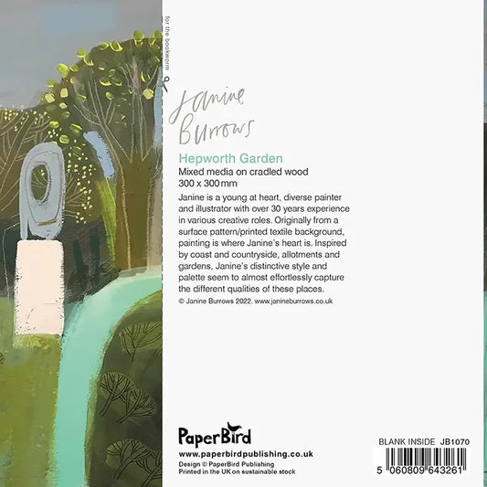 Greetings Card - Hepworths Garden