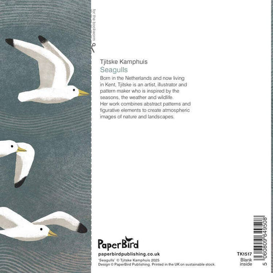 Greetings Card - Seagulls