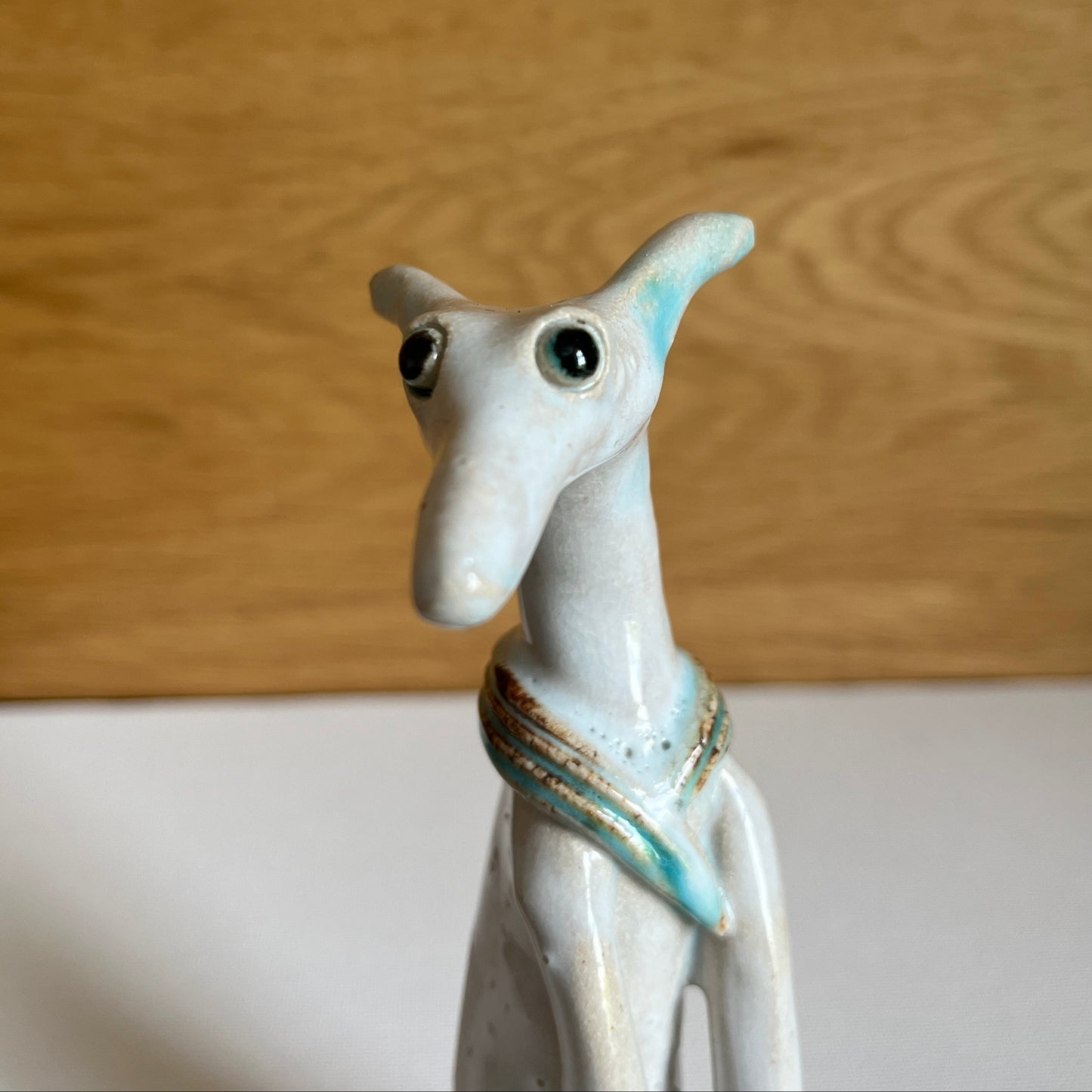 Shelagh Spear Sitting Dog SS231