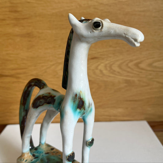 Shelagh Spear Horse on Raised Plinth SS233