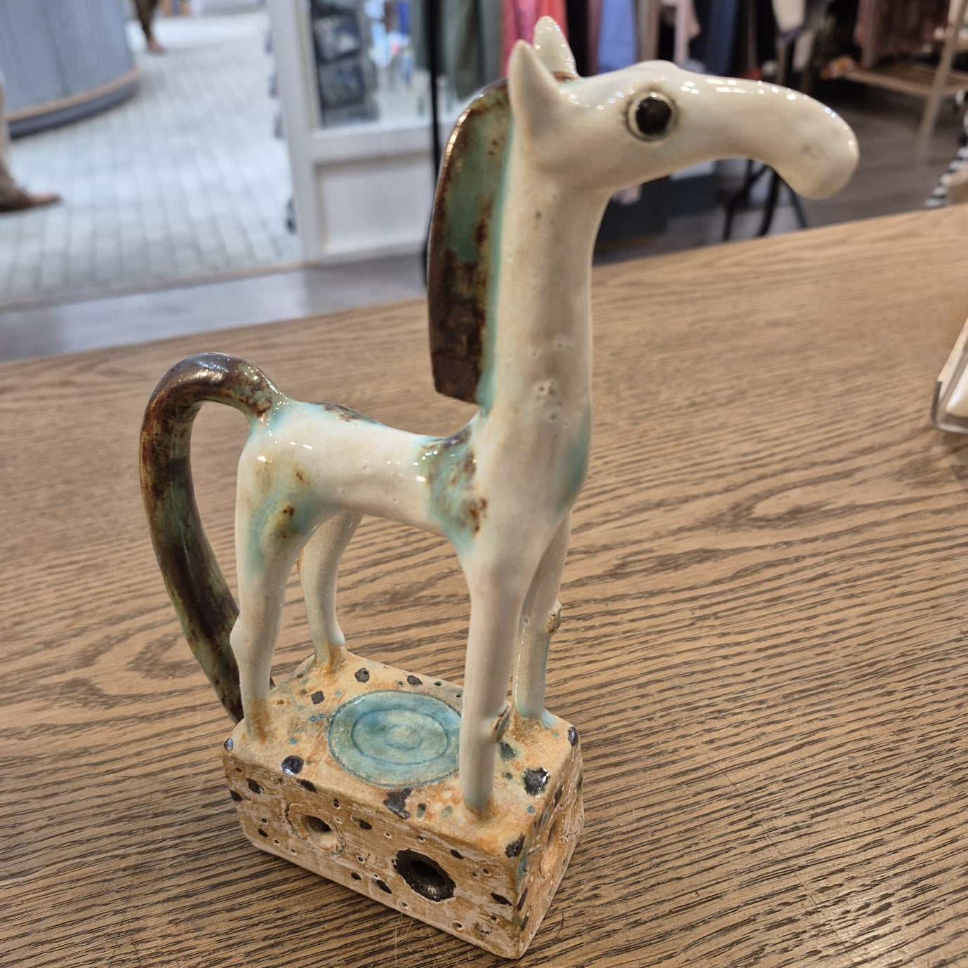 Shelagh Spear Horse on Plinth SS199