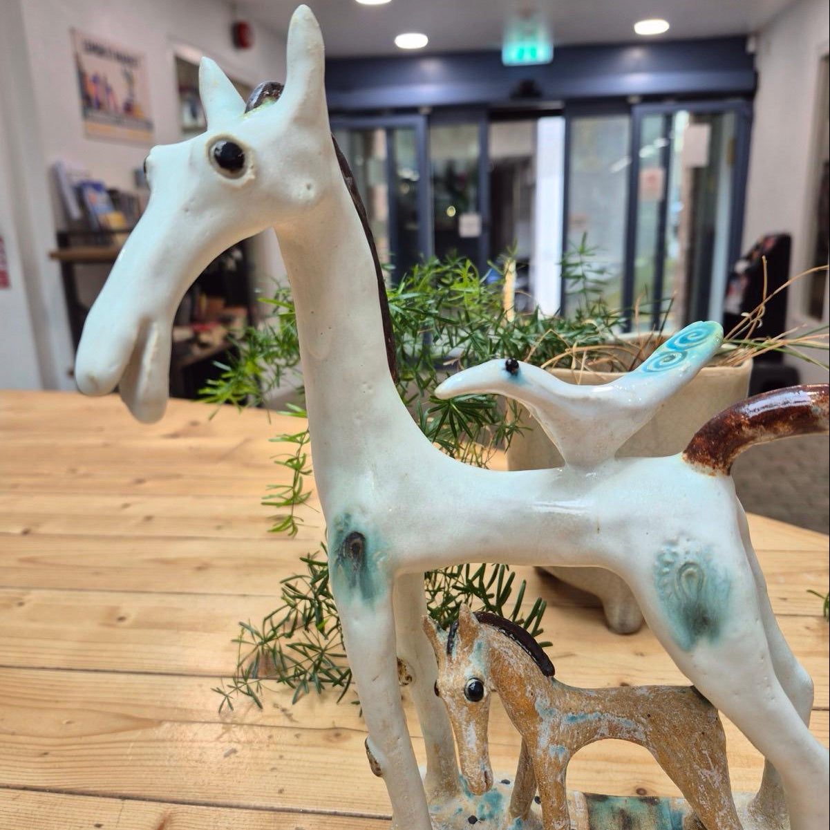 Shelagh Spear Horse, Bird & Foal SS196