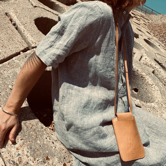 Paula Kirkwood Leather Phone Case