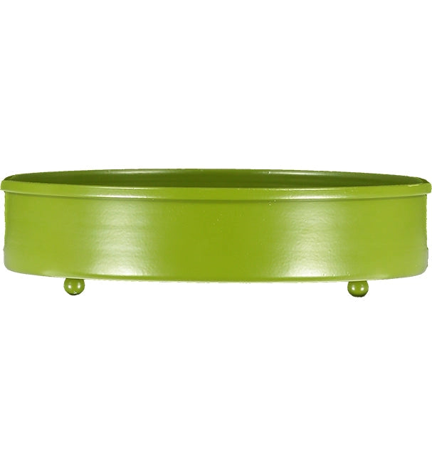 British Colour Standard Small Candle Tray - Olive