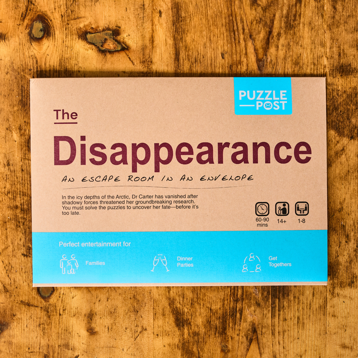 Escape Room In An Envelope - The Disappearance