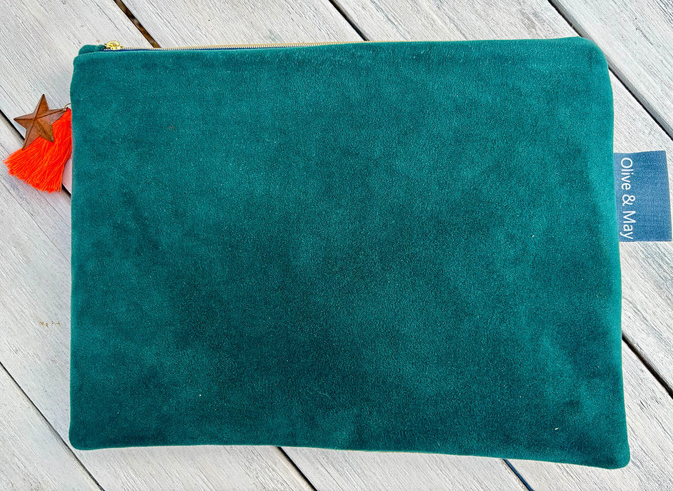 Olive & May Zip Pouch - Goldcrest