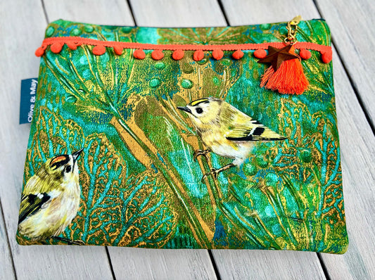 Olive & May Zip Pouch - Goldcrest