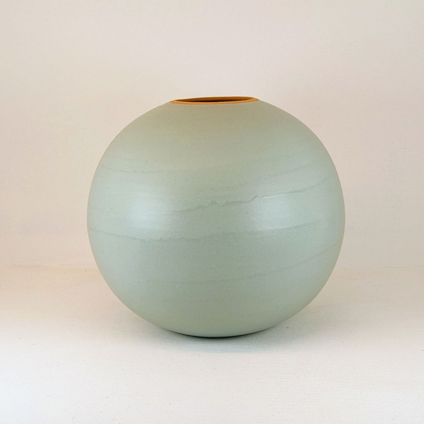 Justine Jenner Planet Vase - Pistachio & Mustard
