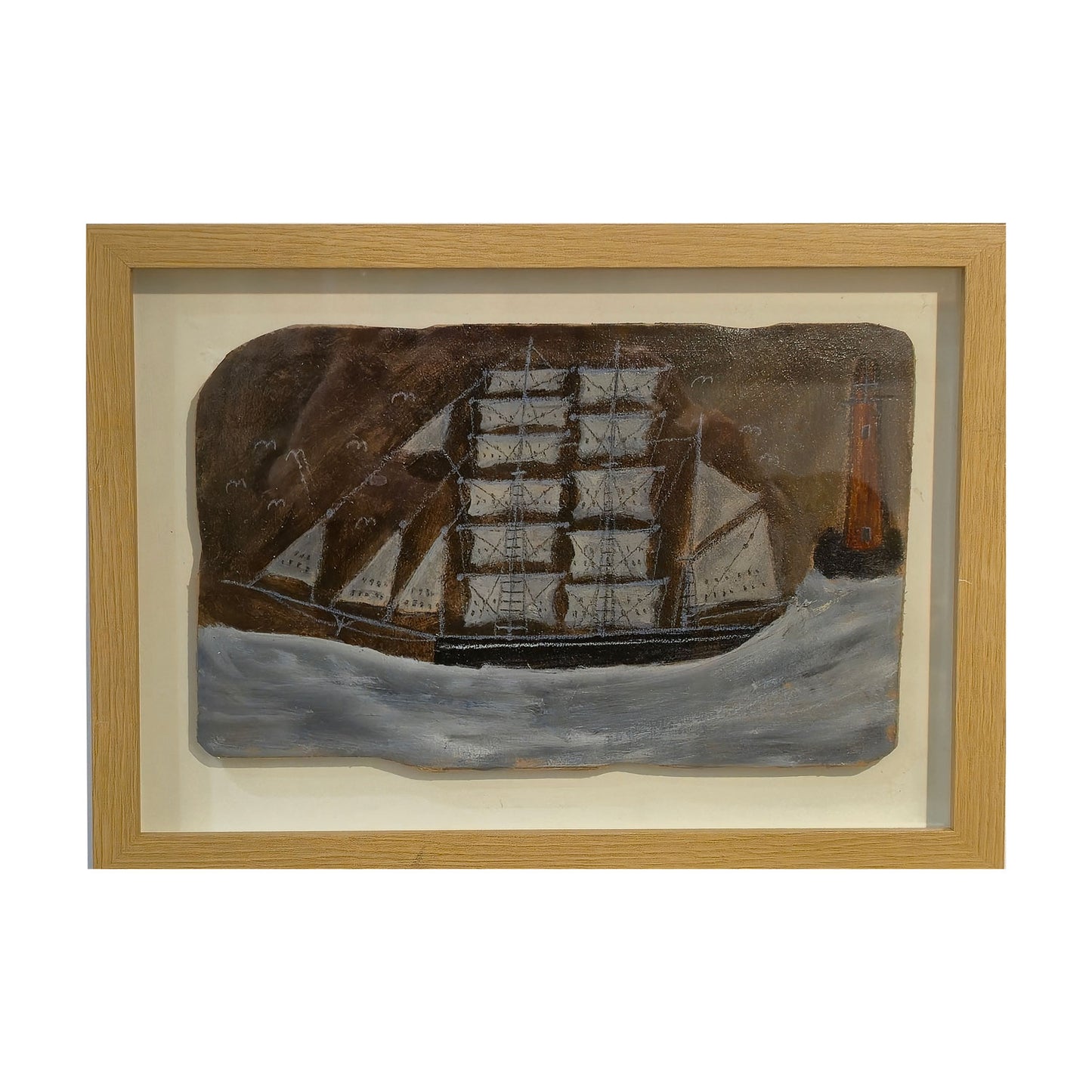 Max Wildman - Barque Passing Lighthouse