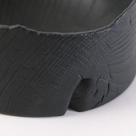Wild & Wood Black Charred Oak Tapered Inferno Bowl