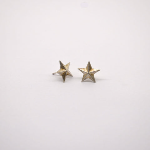 Cindy Ashbridge Silver Star Stud Earrings
