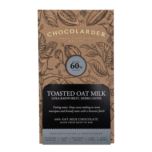 Chocolarder Gola Toasted Oat 60% Milk Chocolate Bar