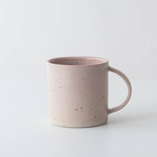 Dor & Tan Ceramic Mug - Feldspar Pink & Speckled
