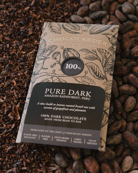 Pure Dark 100% Chocolate Bar