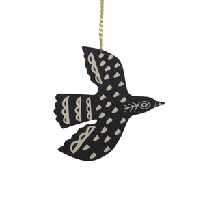 Mini Hanging Blackbird Navy