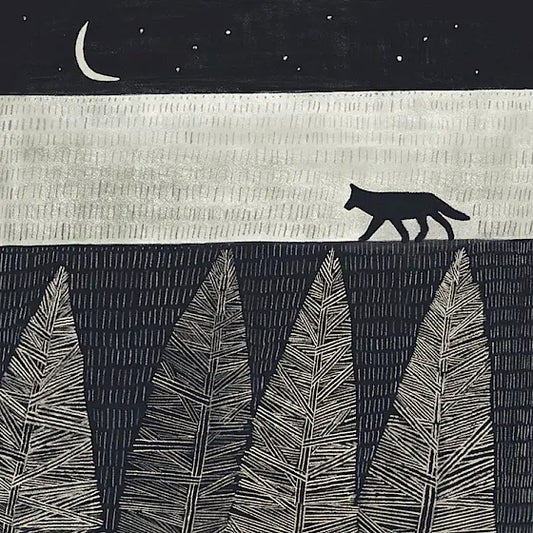 Greetings Card - Wolf