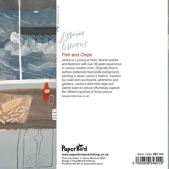 Greetings Card - Fish 'N' Chips