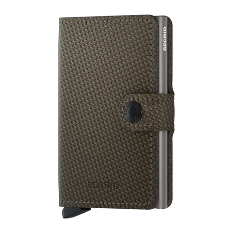 Secrid Mini Wallet - Carbon Khaki