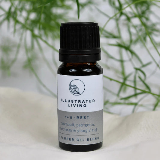 Illustrated Living Aromatherapy Blend No 5 - Rest