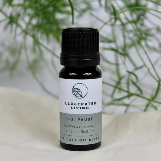 Illustrated Living Aromatherapy Blend No 3 - Pause
