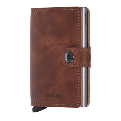 Secrid Mini Wallet - Vintage Brown