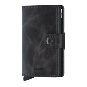 Secrid Mini Wallet - Vintage Grey Black