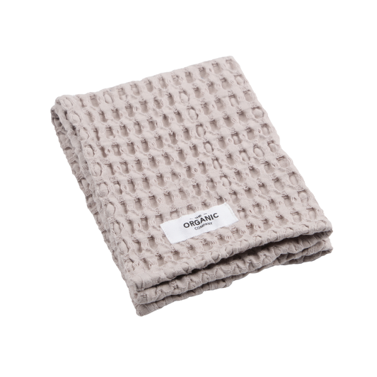 Organic Waffle Wash Cloth - Dusty Lavender