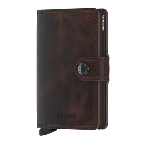 Secrid Mini Wallet - Vintage Chocolate