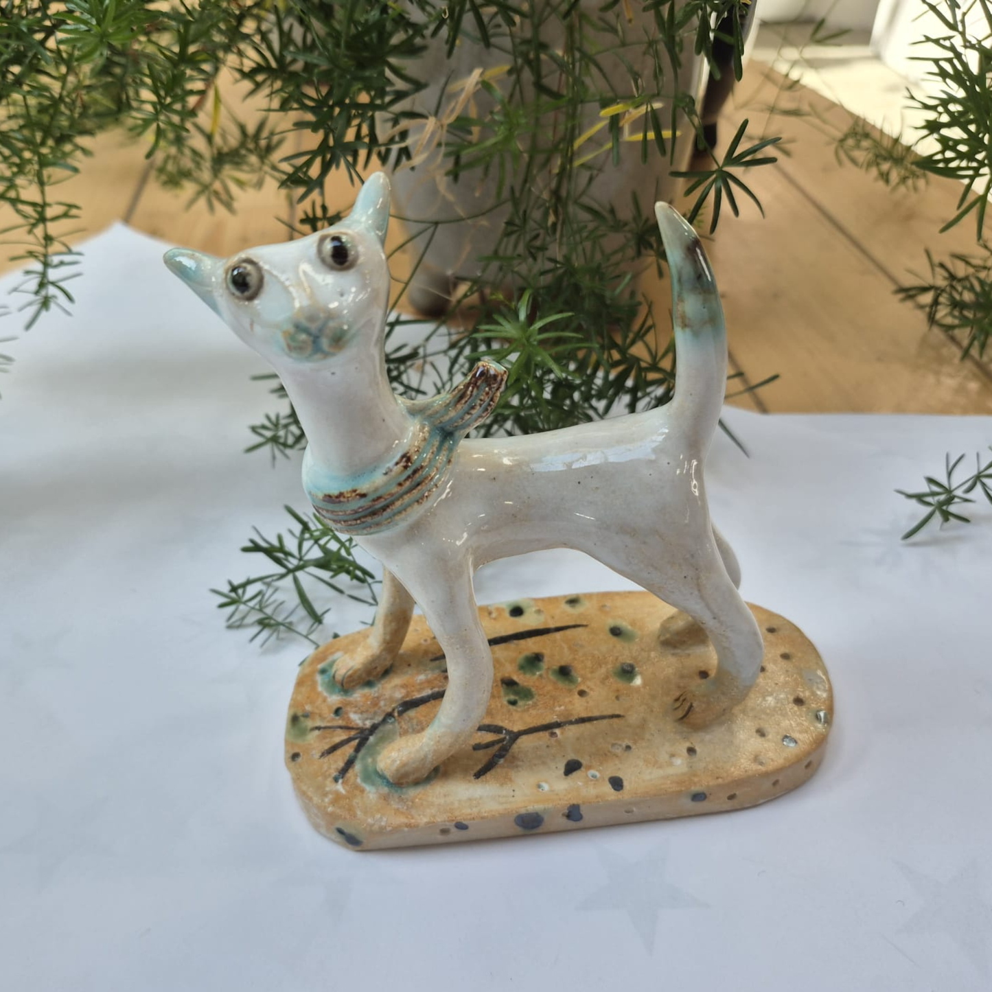 Shelagh Spear Standing Cat SS221