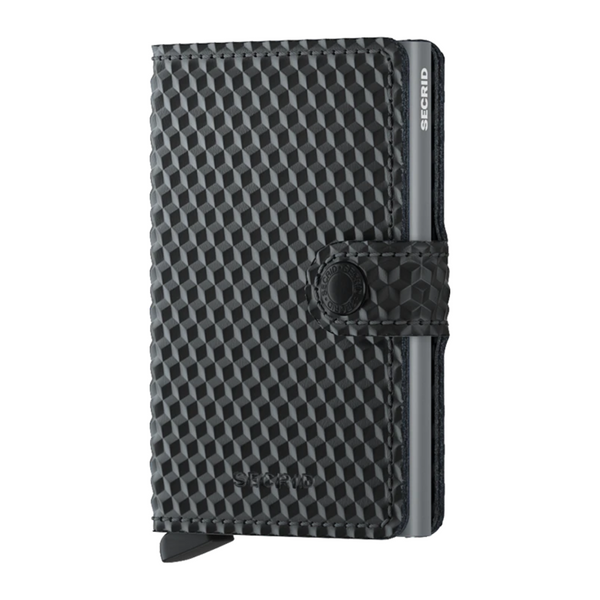 Secrid Mini Wallet - Cubic Black Titanium