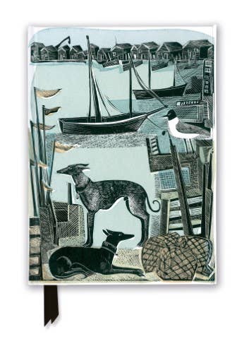 Angela Harding Foiled Journal - Harbour Whippets