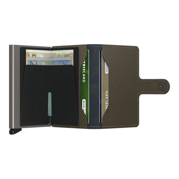 Secrid Mini Wallet - Carbon Khaki