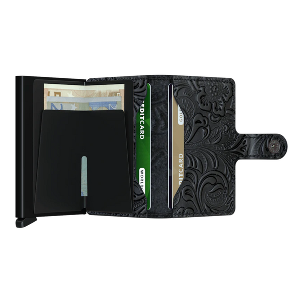 Secrid Mini Wallet - Ornament Black