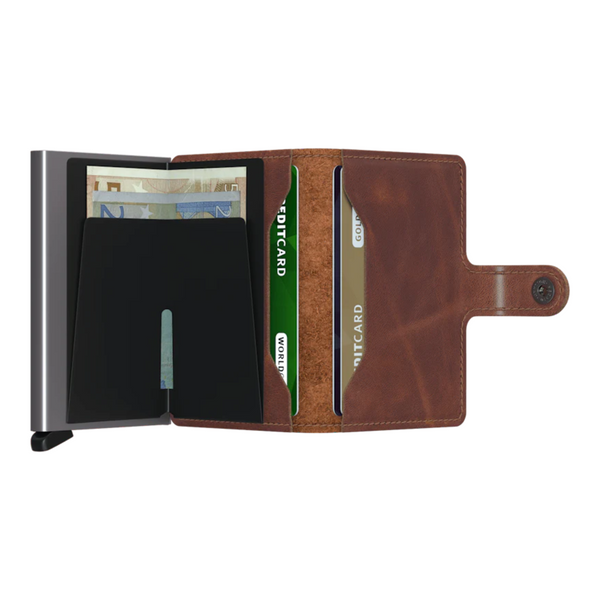 Secrid Mini Wallet - Vintage Brown