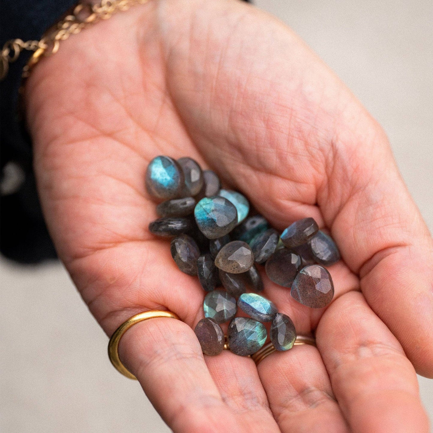 Wanderlust Life - Labradorite Fine Cord Necklace