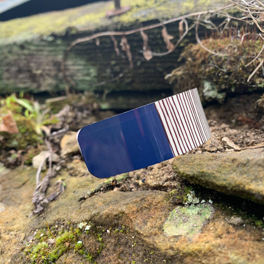 Jenni Douglas Narrow Peony Cuff Bracelet