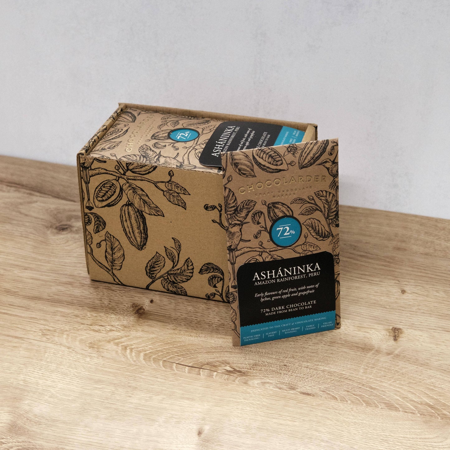 Chocolarder Asháninka 72% Dark Chocolate Bar