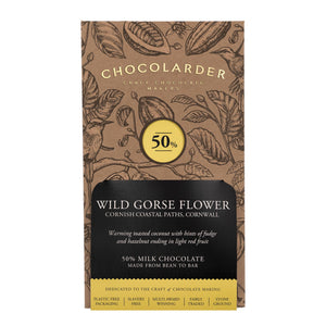 Wild Gorse Flower 50% Milk Chocolate Bar